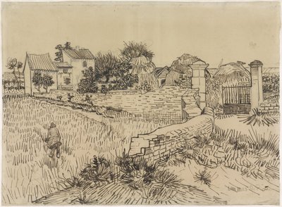 Farm in Provence by Vincent van Gogh
